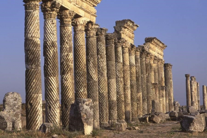 Le site romain d'Apamée en Syrie.jpg